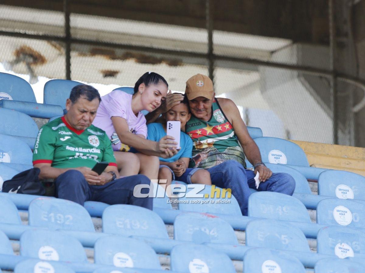 Las guapas que cautivaron en el Marathón-Victoria y la mascota del verde al descubierto: ¡polémica en el Olímpico!