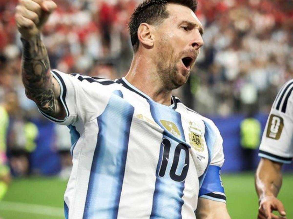 Messi rompe cuatro récords, su tristeza por el penal y épico festejo con su gol 18