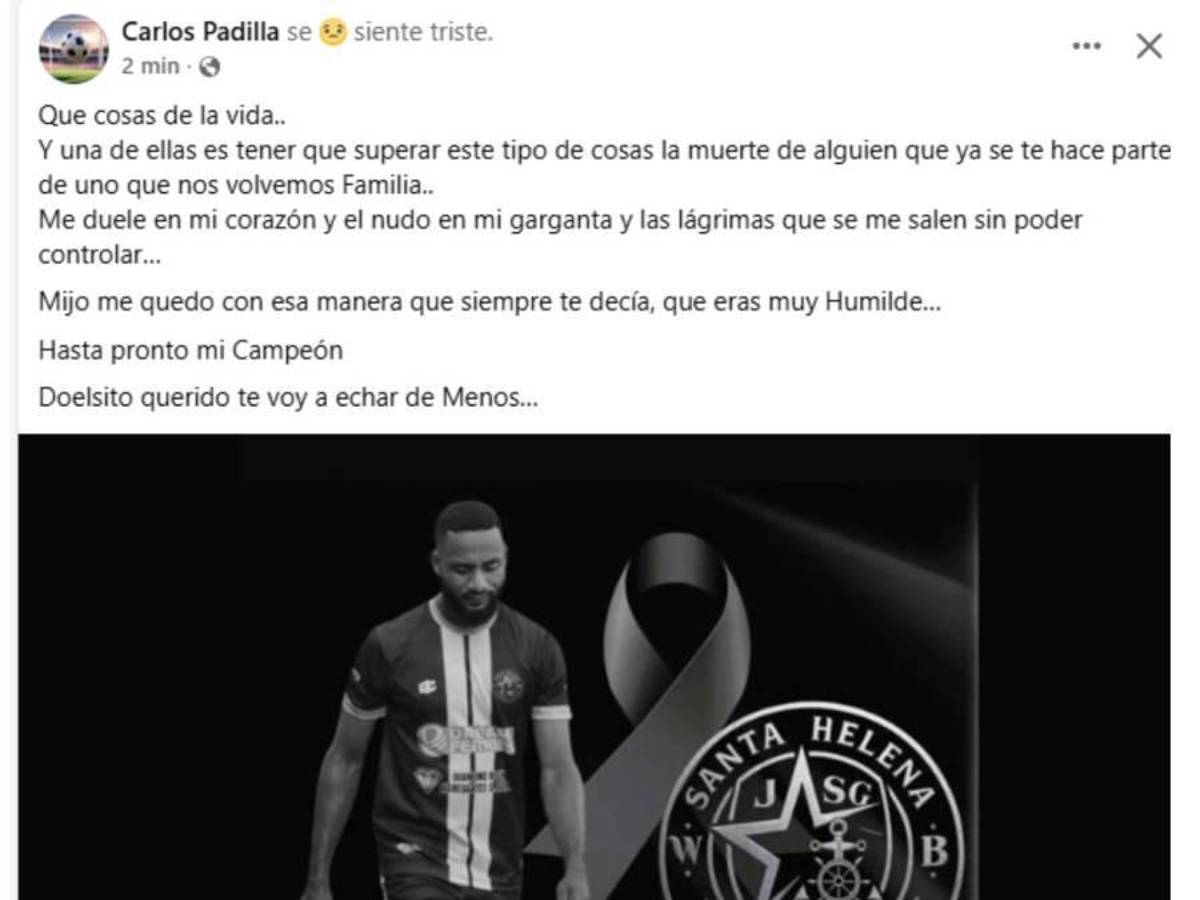 ¡Consternación! Asesinan a futbolista de equipo de Liga de Ascenso de Honduras: Se ha ido un joven con futuro