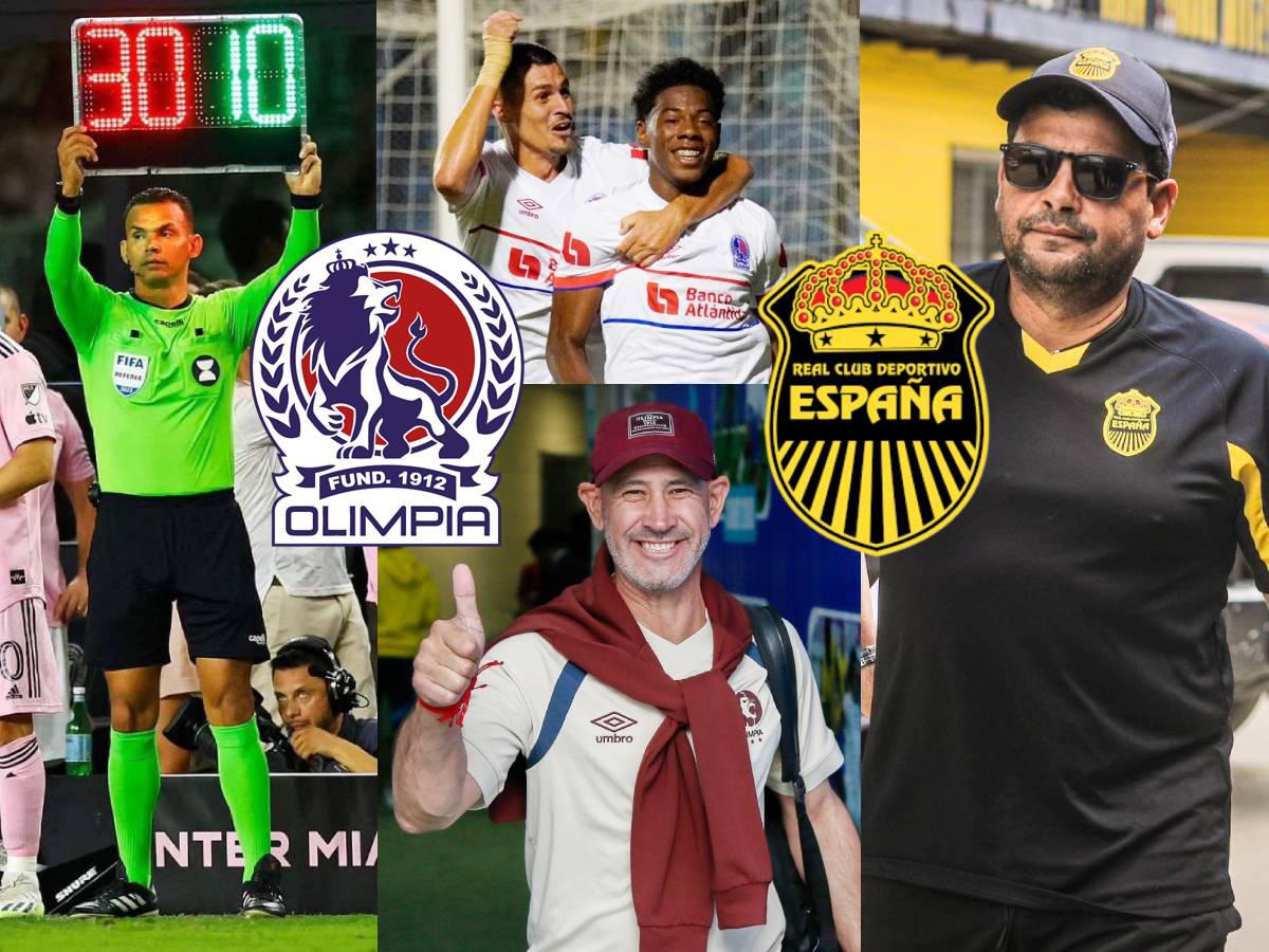 ¿Cómo va la serie? ¿Quién domina Espinel o Campos? Lo que debes saber del clásico Olimpia y Real España