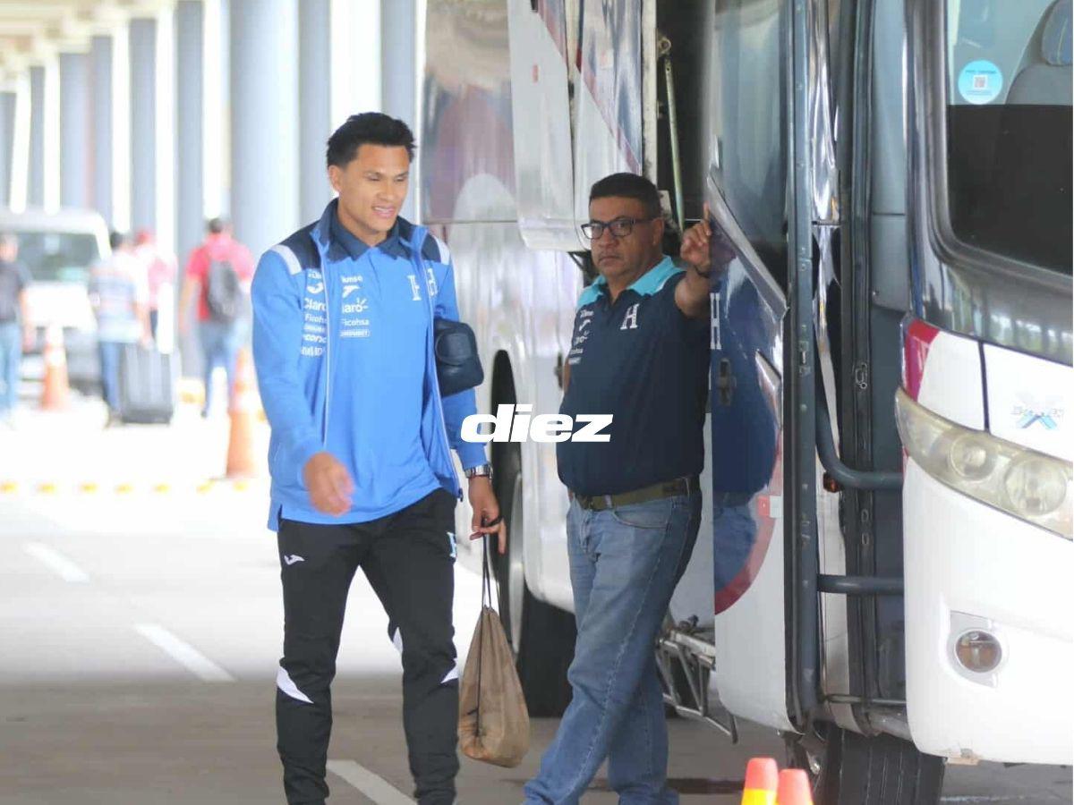 La Selección regresó a Honduras tras destacada Copa Oro: Legionario causó furor, guiño de Quioto y lo que hizo Rueda
