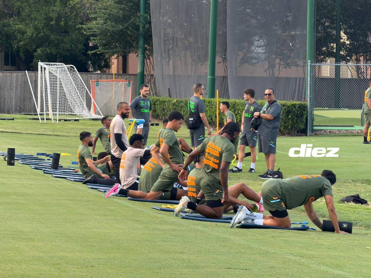 Dereck y Keyrol juntos por primera vez: Honduras entrena pensando en Argentina