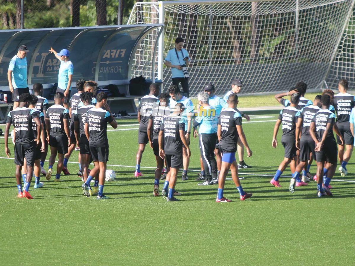 Los tres nuevos porteros de Honduras, el “susto” a Yeison Mejía y la curiosa selfie en el segundo microciclo de Reinaldo Rueda