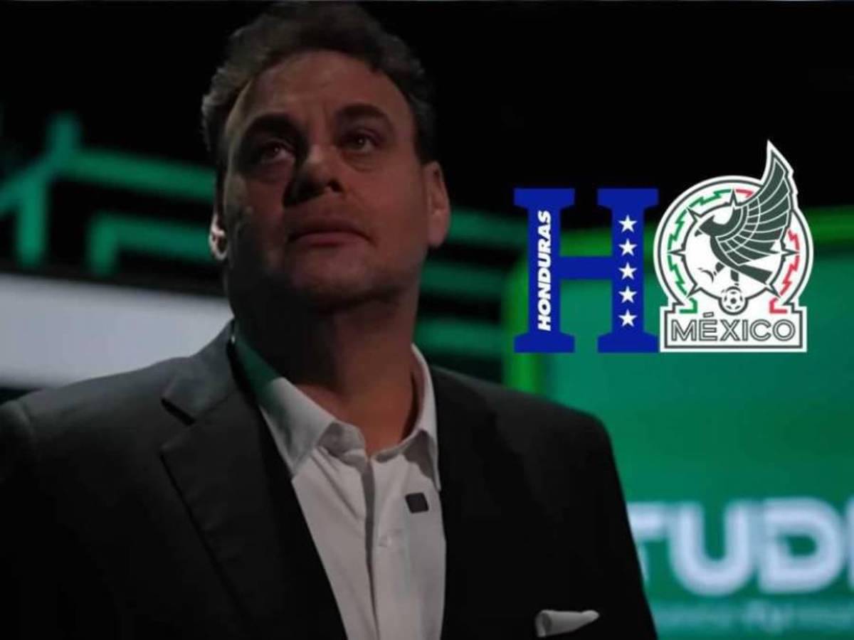 ¡No se olvidó de Honduras! David Faitelson echa fuego tras la derrota de México ante Colombia en amistoso