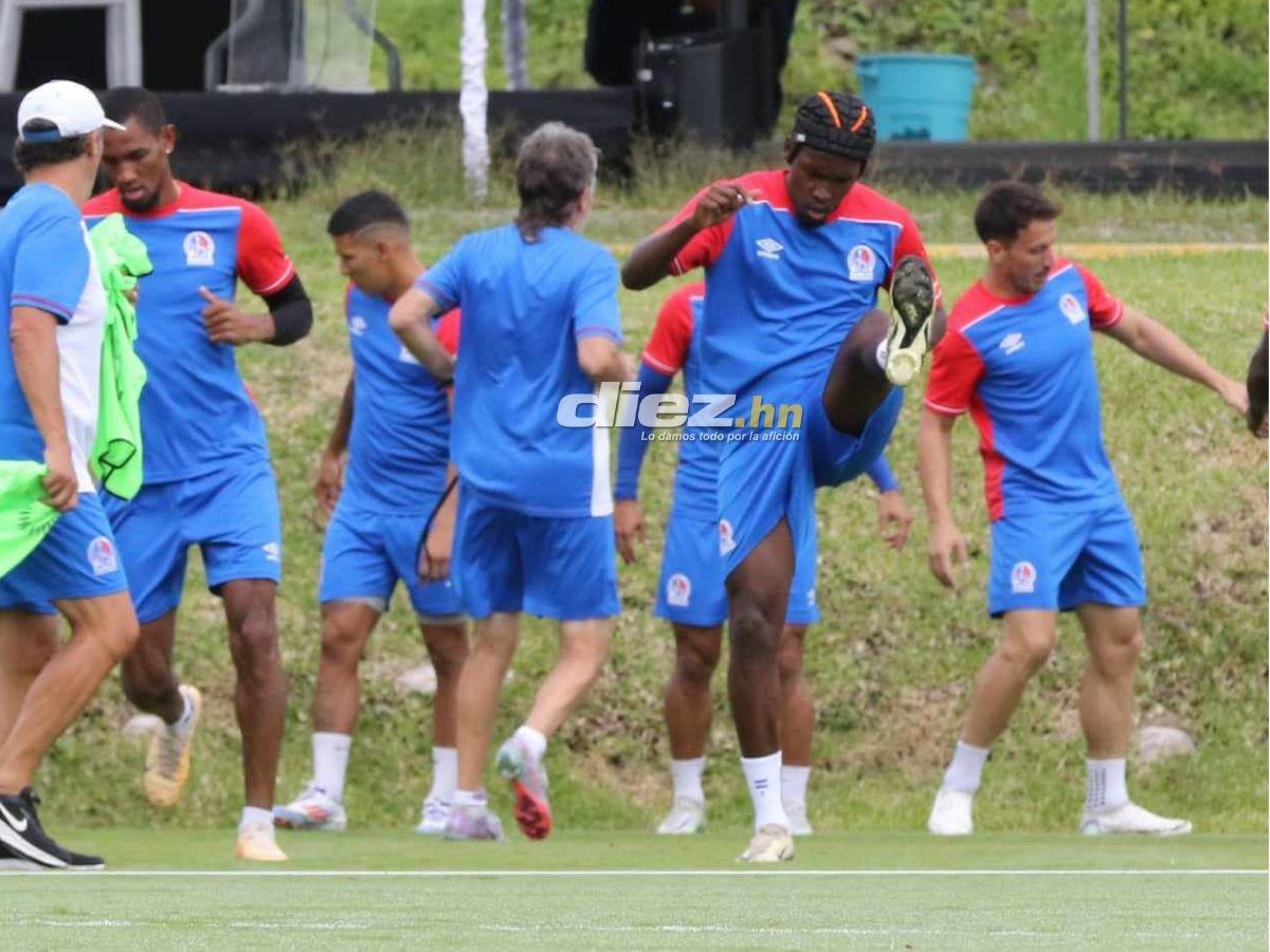 ¡Elis volvió al Olimpia! Así fue el regreso de “La Panterita” al equipo que lo hizo debutar en la Liga Nacional de Honduras