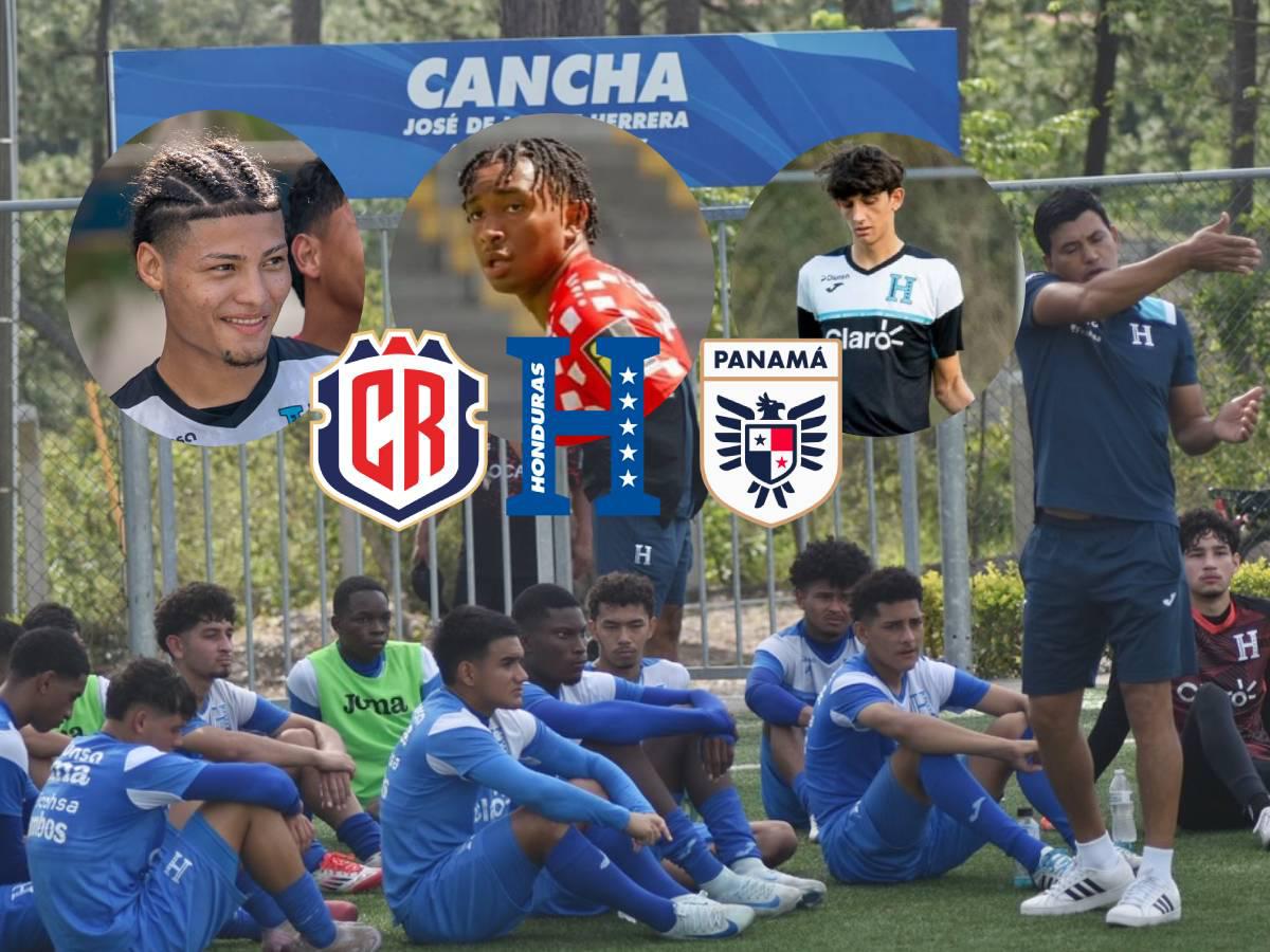 ¡Con tres legionarios! Así se perfila la alineación titular de Honduras Sub-21 en los Juegos Centroamericanos de Guatemala 2025