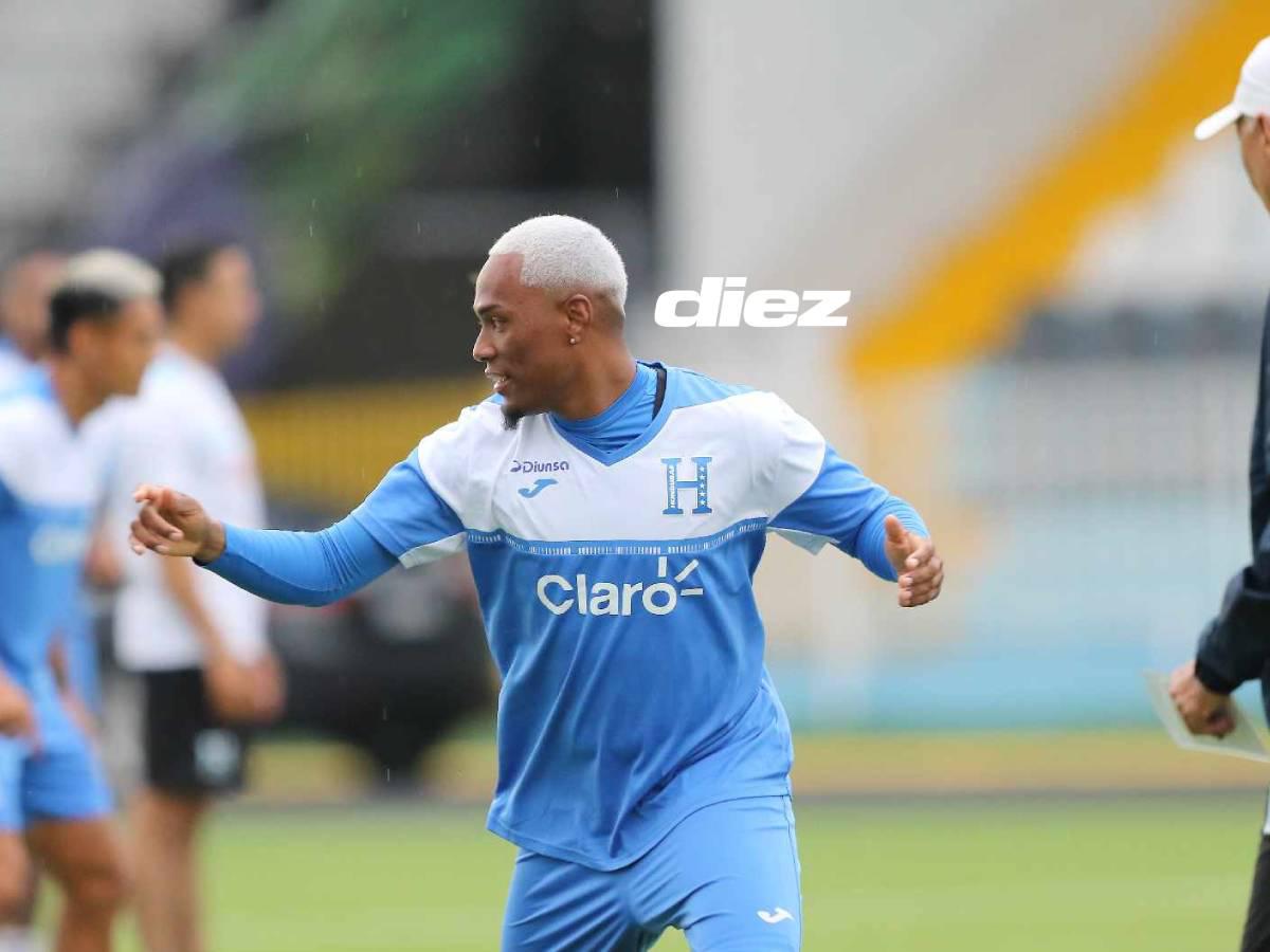 ¡Visitas sorpresa! Legionario se bajó del avión directo al entreno de la Selección de Honduras y un lesionado dijo adiós a la concentración