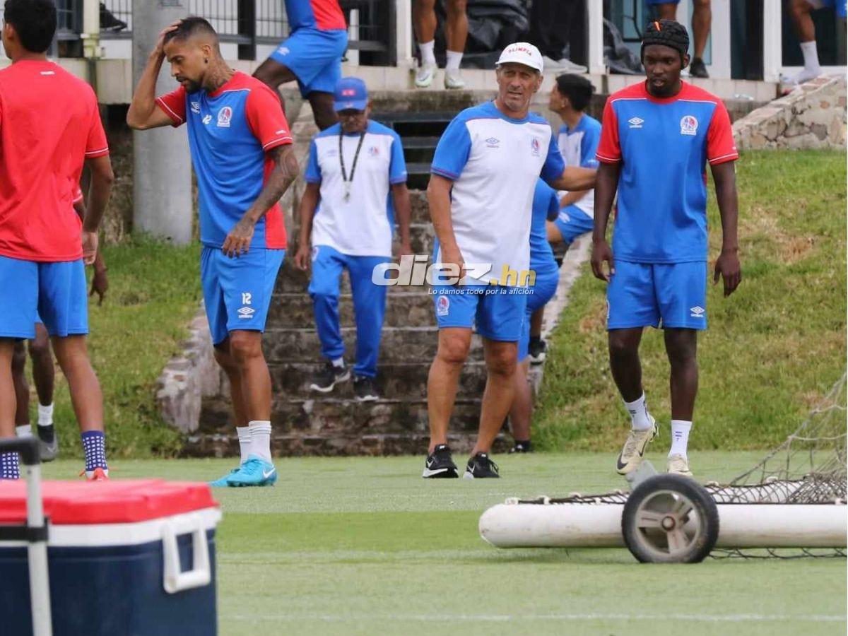 ¡Elis volvió al Olimpia! Así fue el regreso de “La Panterita” al equipo que lo hizo debutar en la Liga Nacional de Honduras