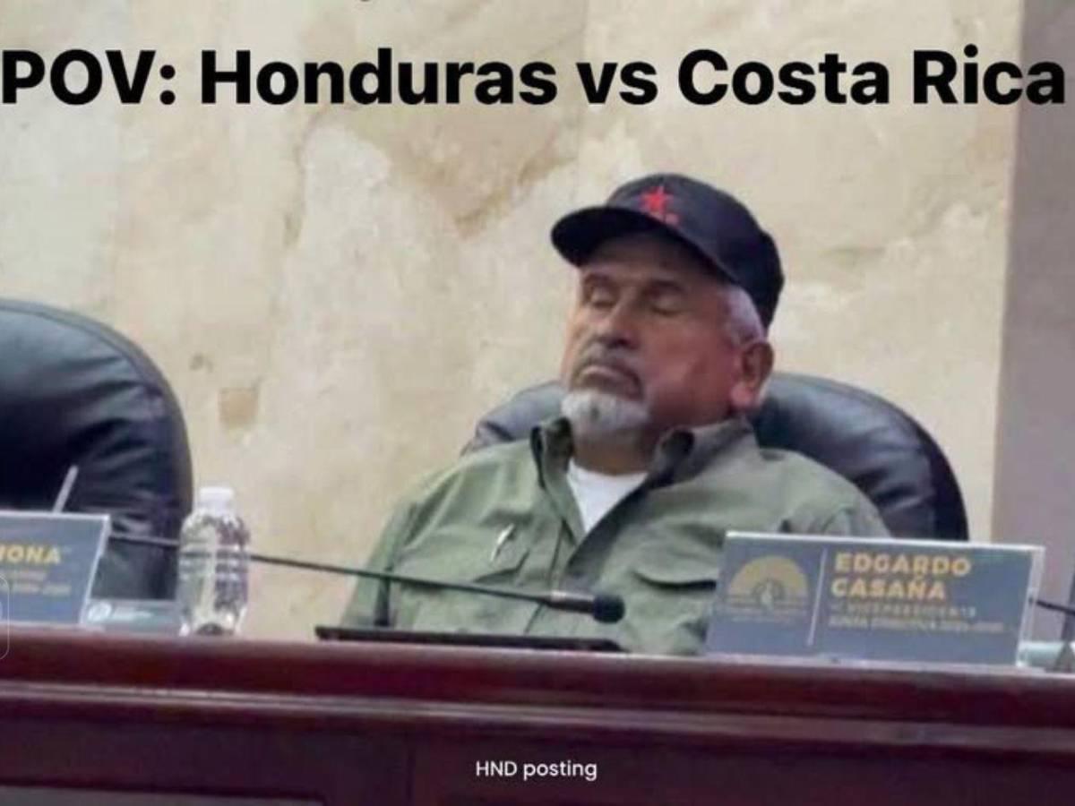 La selección de Supremo, el bus y la pelea: los jocosos memes que dejó el empate Honduras vs Costa Rica