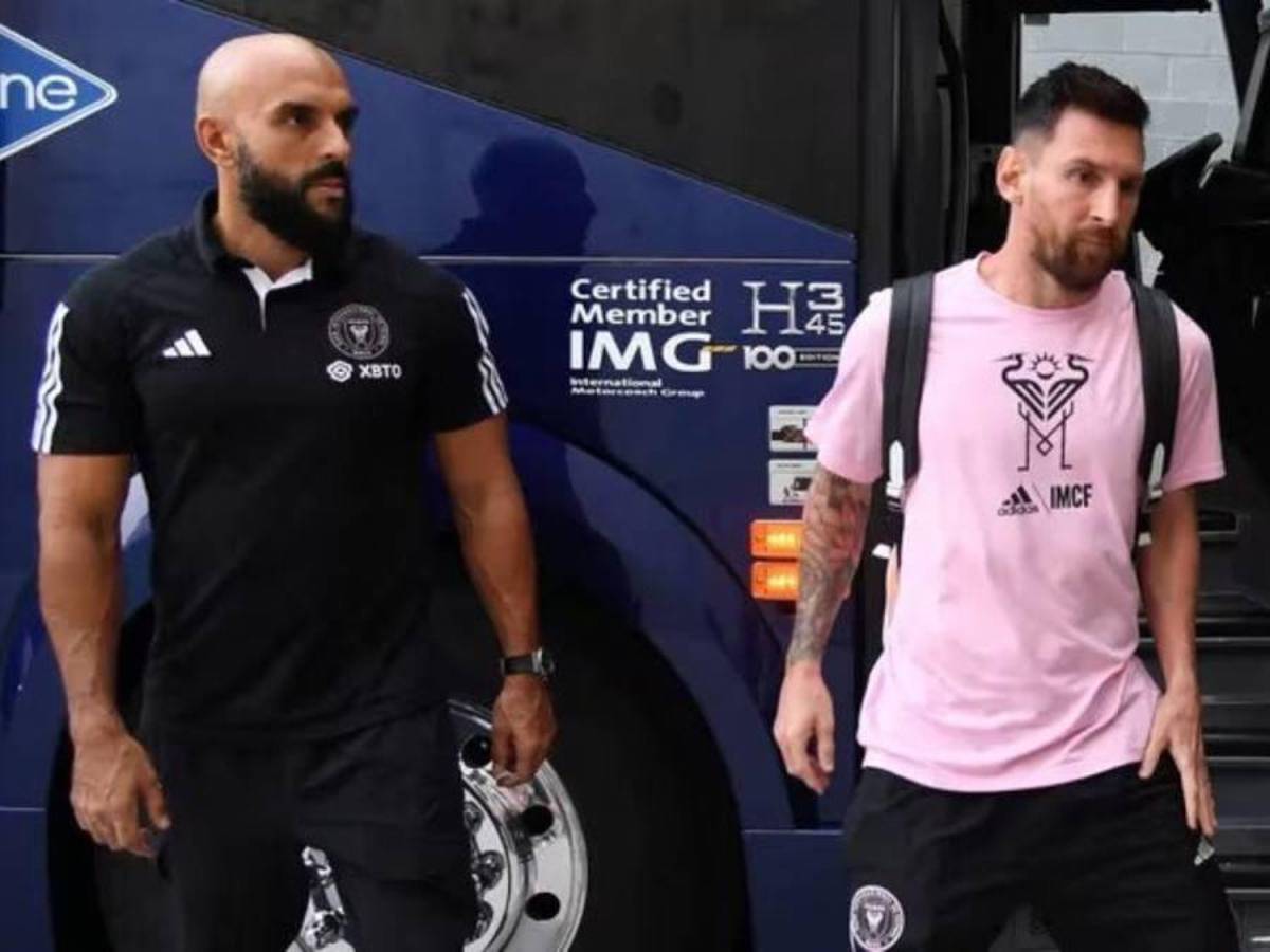 ¿Quién es el misterioso guardaespaldas que persigue y cuida a Messi por orden de Beckham? Fue a la guerra y es luchador de MMA