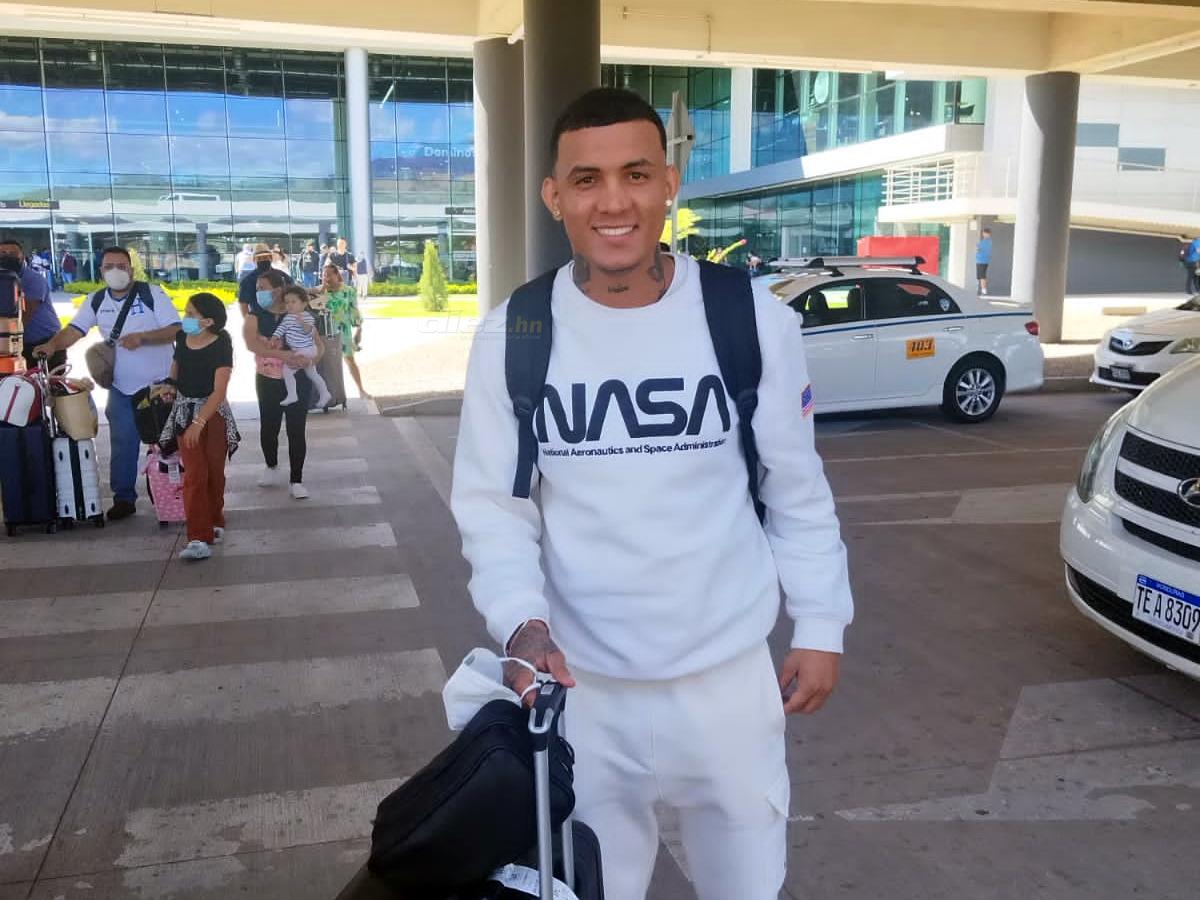 El colombiano Miguel Asprilla llega a Honduras para ser presentado por el Motagua