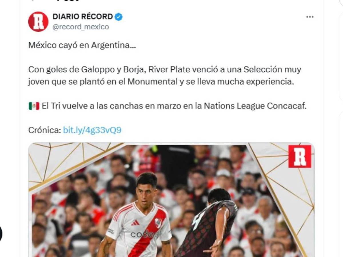 La sorpresiva reacción de Faitelson y la prensa azteca a la caída de México ante River Plate: “estos futbolistas son...”