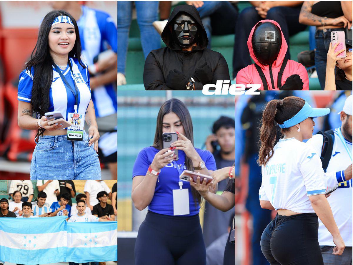 ¡Mamita querida! Milagros Flores robó suspiros y la belleza hondureña cautivó en la previa del juego de tiktokers
