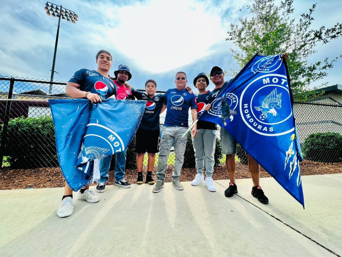 La familia que viajó desde el Sur de Carolina para ver a Motagua: el ambiente que se vivió antes del partido contra Municipal