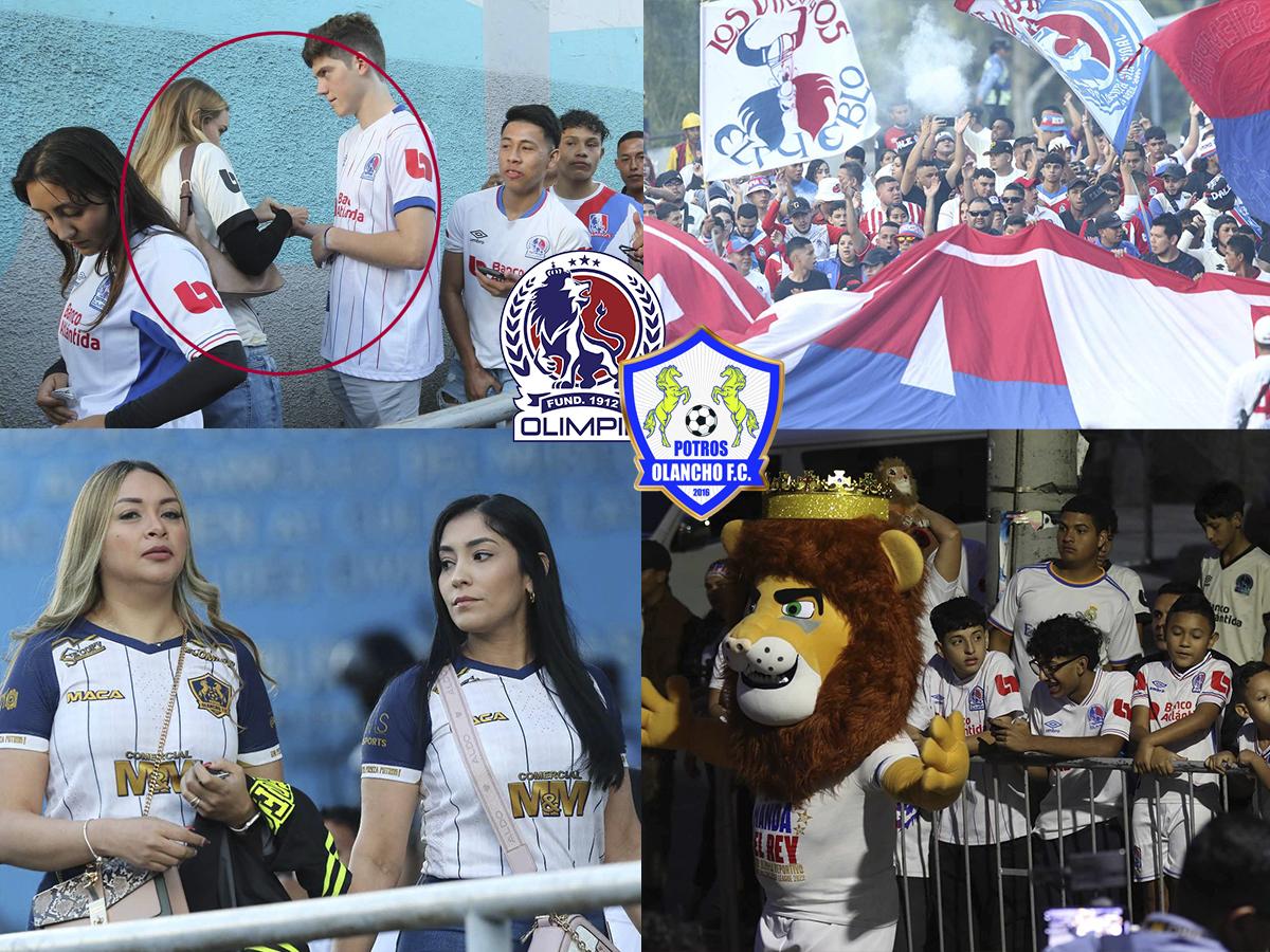 Olimpia vs Olancho FC: Los ‘gringos’ y venezolanos y lo que estos niños hicieron a los jugadores de potros en su llegada