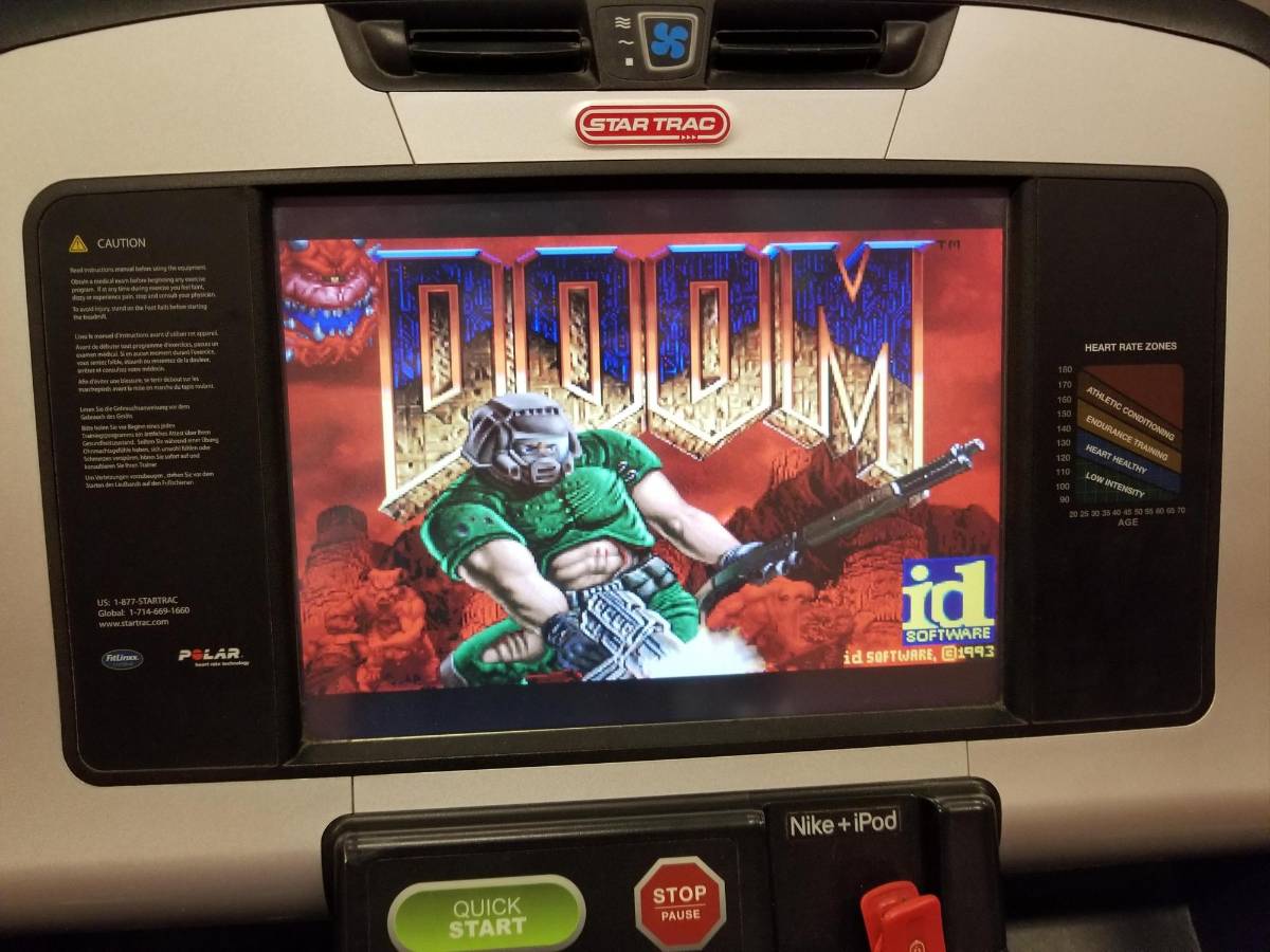 Top 10 lugares de locura en los que se ha logrado reproducir y jugar el clásico Doom de 1993