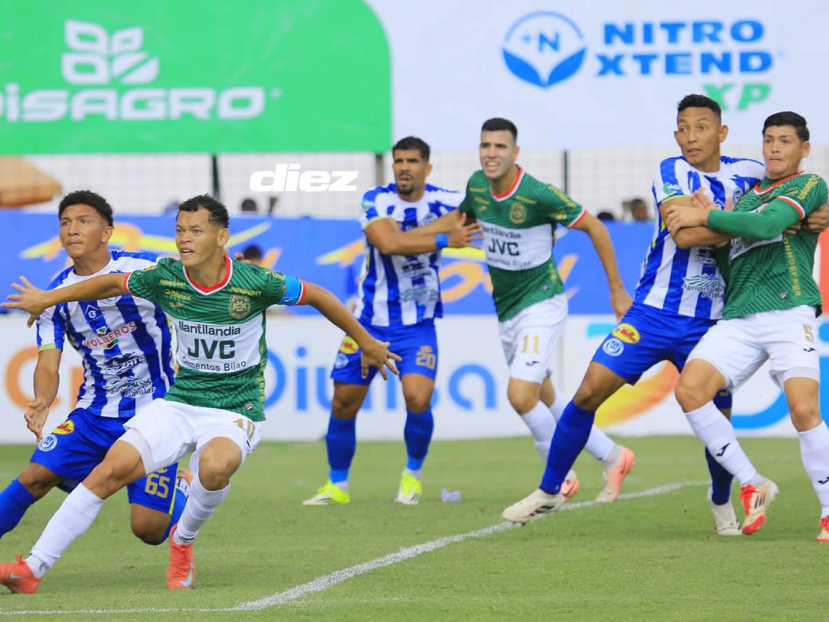 Acciones del encuentro que están desarrollando en el estadio Yankel Rosenthal.