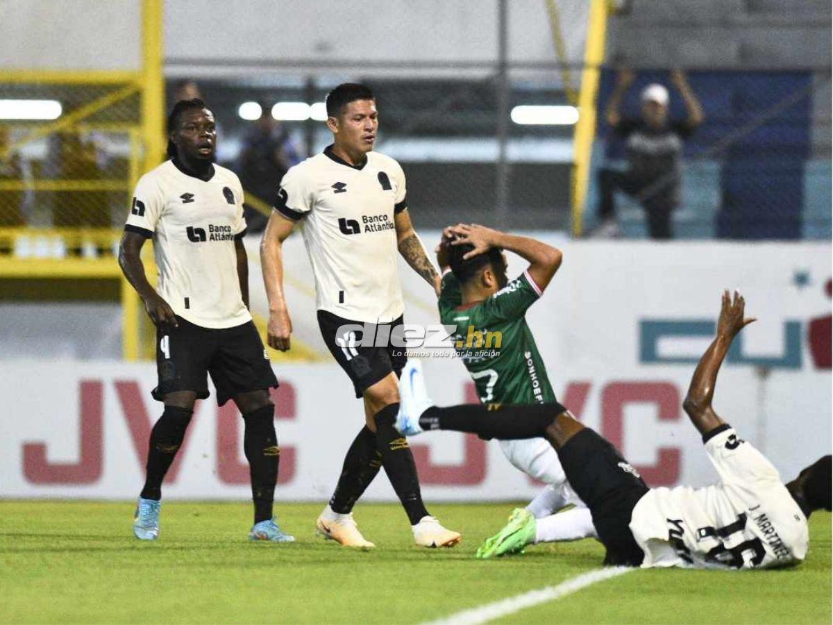 Portero de Marathón encendió alarmas, jugador de Olimpia en camilla, bronca de Benguché y el “regaño” a Troglio en el Morazán