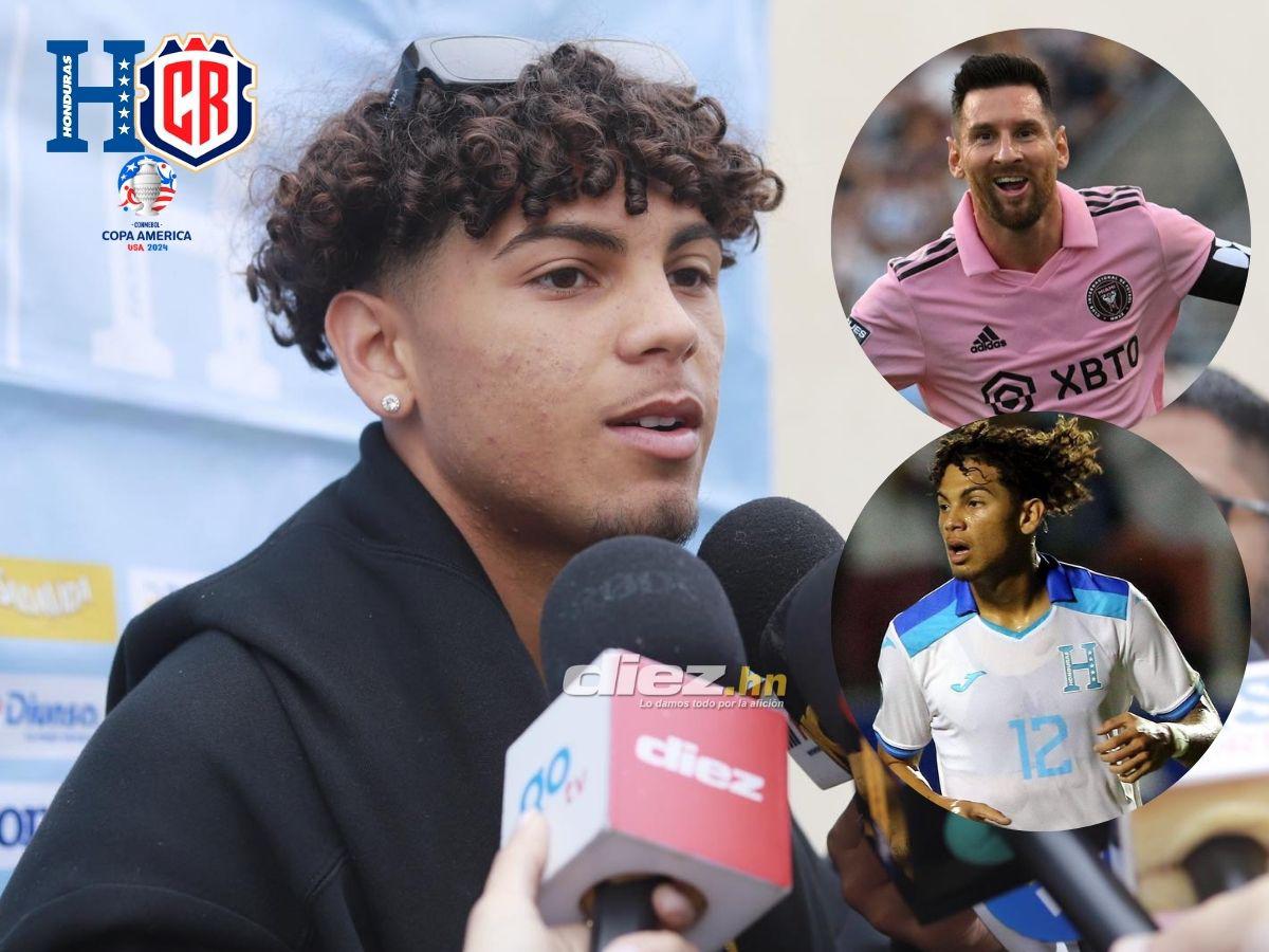 David Ruiz, primer legionario en unirse a Honduras en Dallas: ¿Lo aconsejó Messi? ¿Un sueño la Copa América? ¿Y Costa Rica?