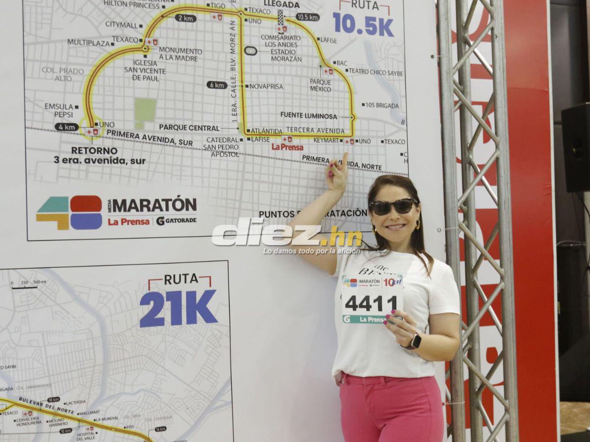 Furor por los kits de la Maratón La Prensa en último día de entrega en Expocentro, ¡llegaron los campeones y bellezas!