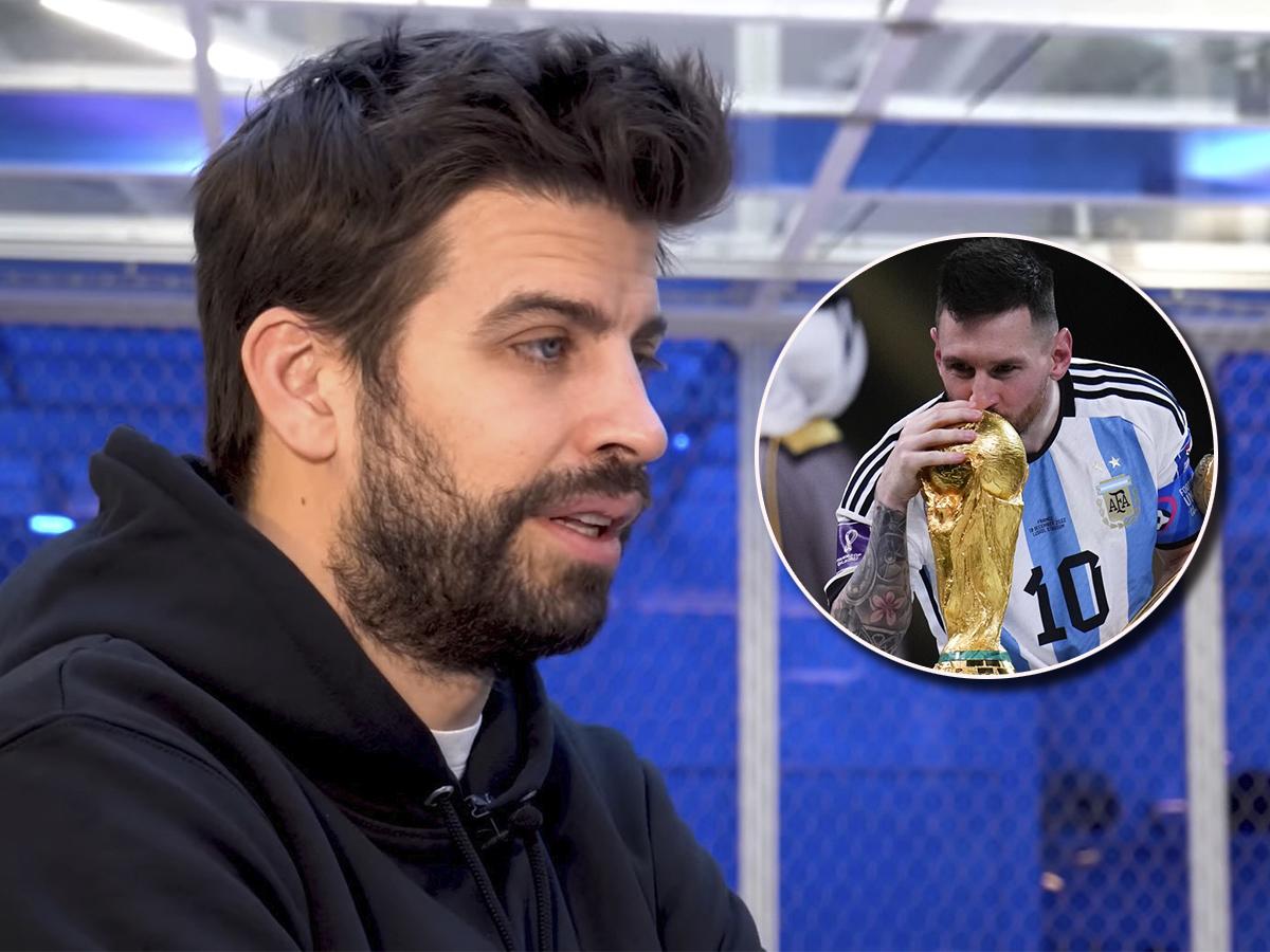 Piqué confiesa por qué no felicitó a Messi tras ganar el Mundial con Argentina: “No vi ningún partido...”