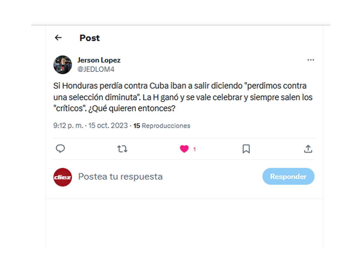 Los periodistas y su opinión sobre el gane de Honduras: “Nos benefició el calendario”, “Ahora se viene lo bonito” y “No emocionarse demasiado”