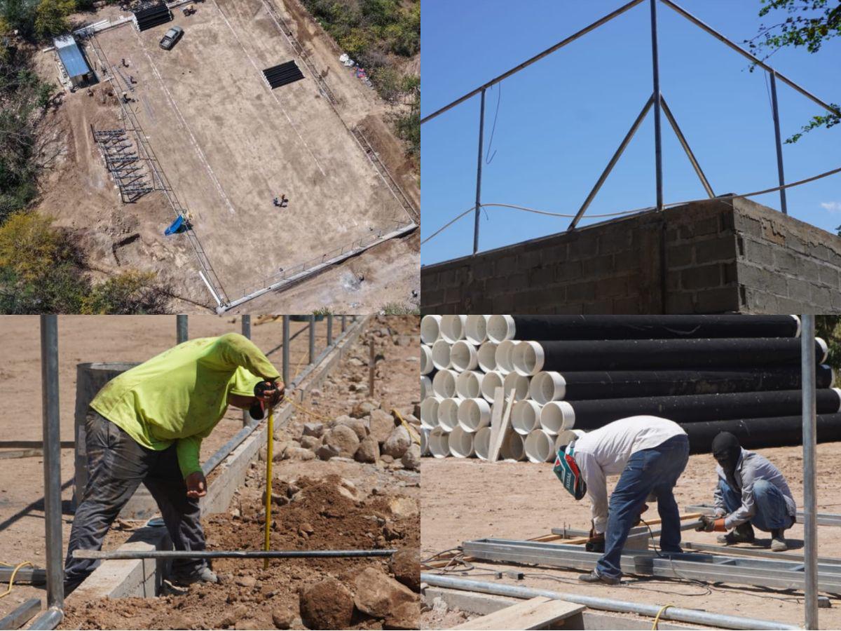 ¡50% avanzado! Condepor inspecciona construcción de la cancha de Gualala, Santa Bárbara