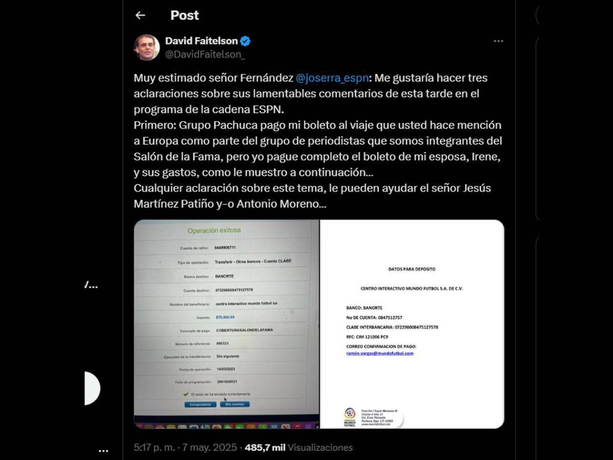 Fin de la relación: Faitelson fulmina a José Ramón Fernández con una pelea de enemigos: Tuvo problemas con el consumo de...