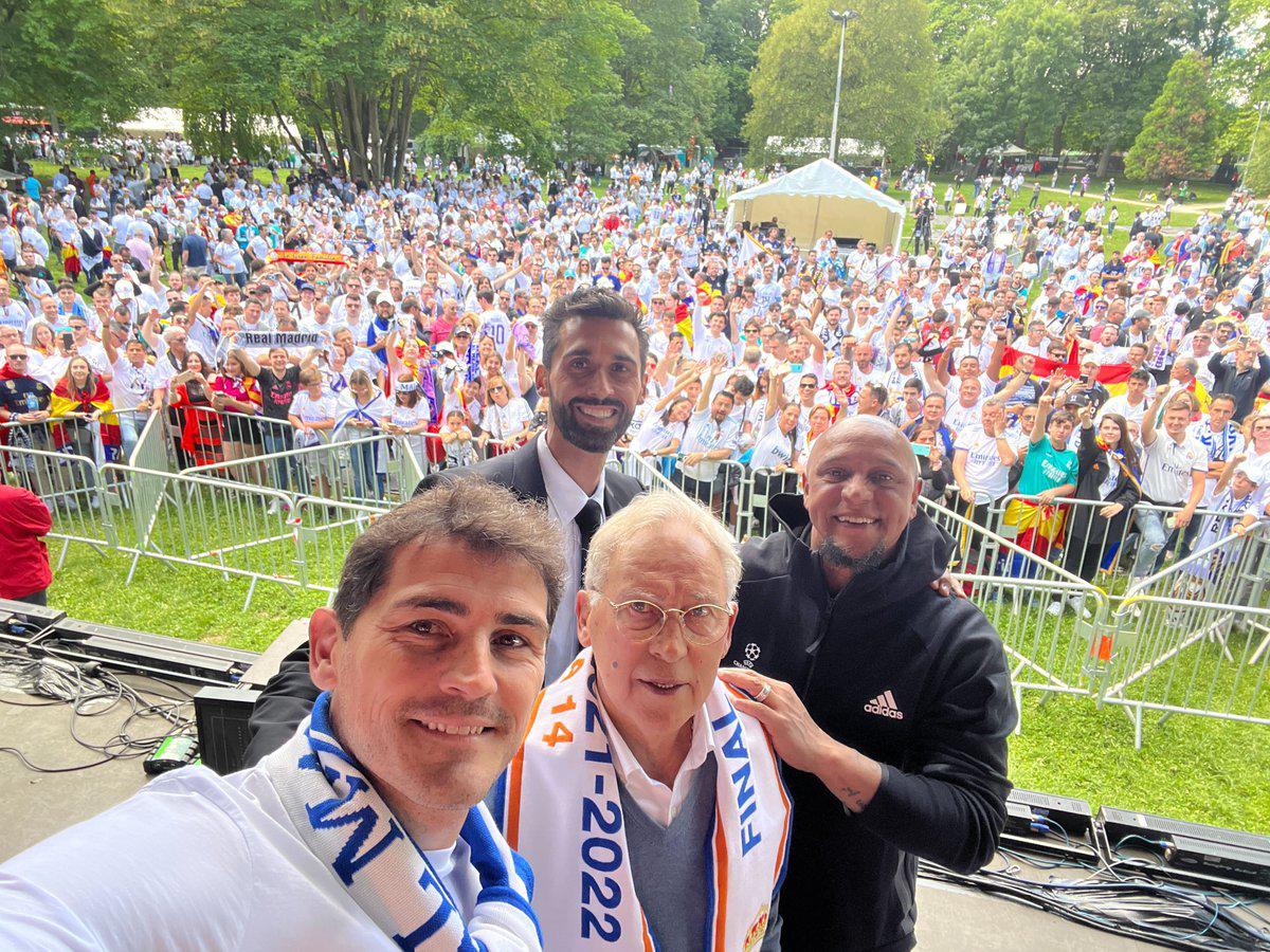 Ambientazo en París por la gran final de la Champions League; los ‘recaditos’ de la afición del Real Madrid para Mbappé