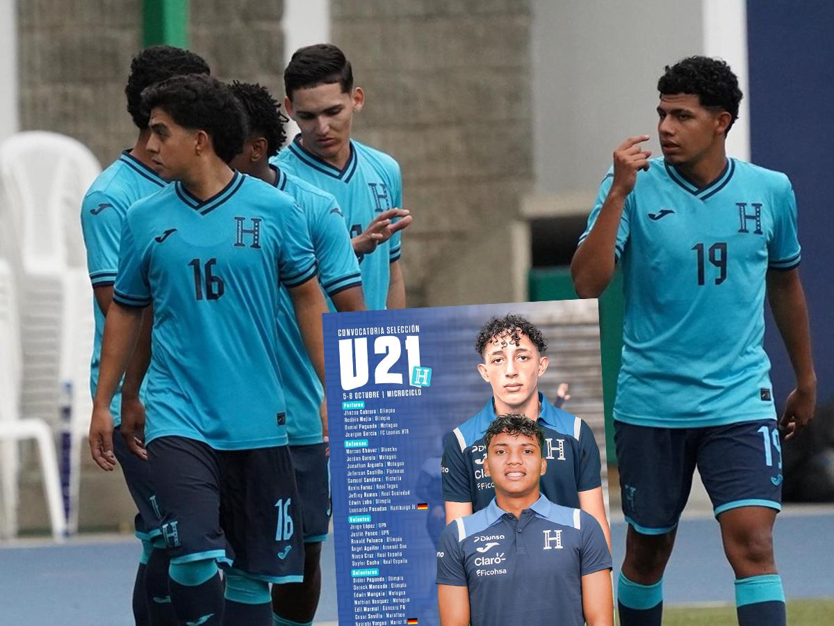 Con dos 'alemanes': La Sub 21 de Honduras comienza su preparación para los Juegos Centroamericanos y anuncia convocatoria