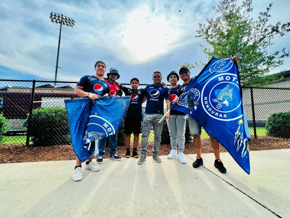 La familia que viajó desde el Sur de Carolina para ver a Motagua: el ambiente que se vivió antes del partido contra Municipal