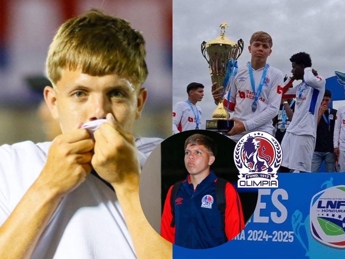 ¡Quedó campeón en Europa! Anthony “El Chele” Ortiz, la nueva promesa de la cantera que ya debutó con el Olimpia