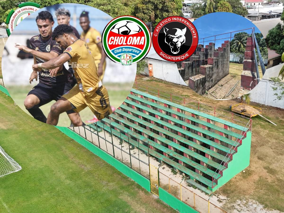 Estadio Rubén Deras recibe mejoras previo a gran final del ascenso entre Choloma vs Independiente ¡Boletería está definida!