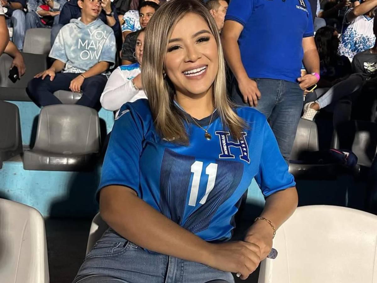 ¿Olimpia o Motagua? La bella chica de Nicaragua que enamora a todos y el motivo por el que vive en Honduras