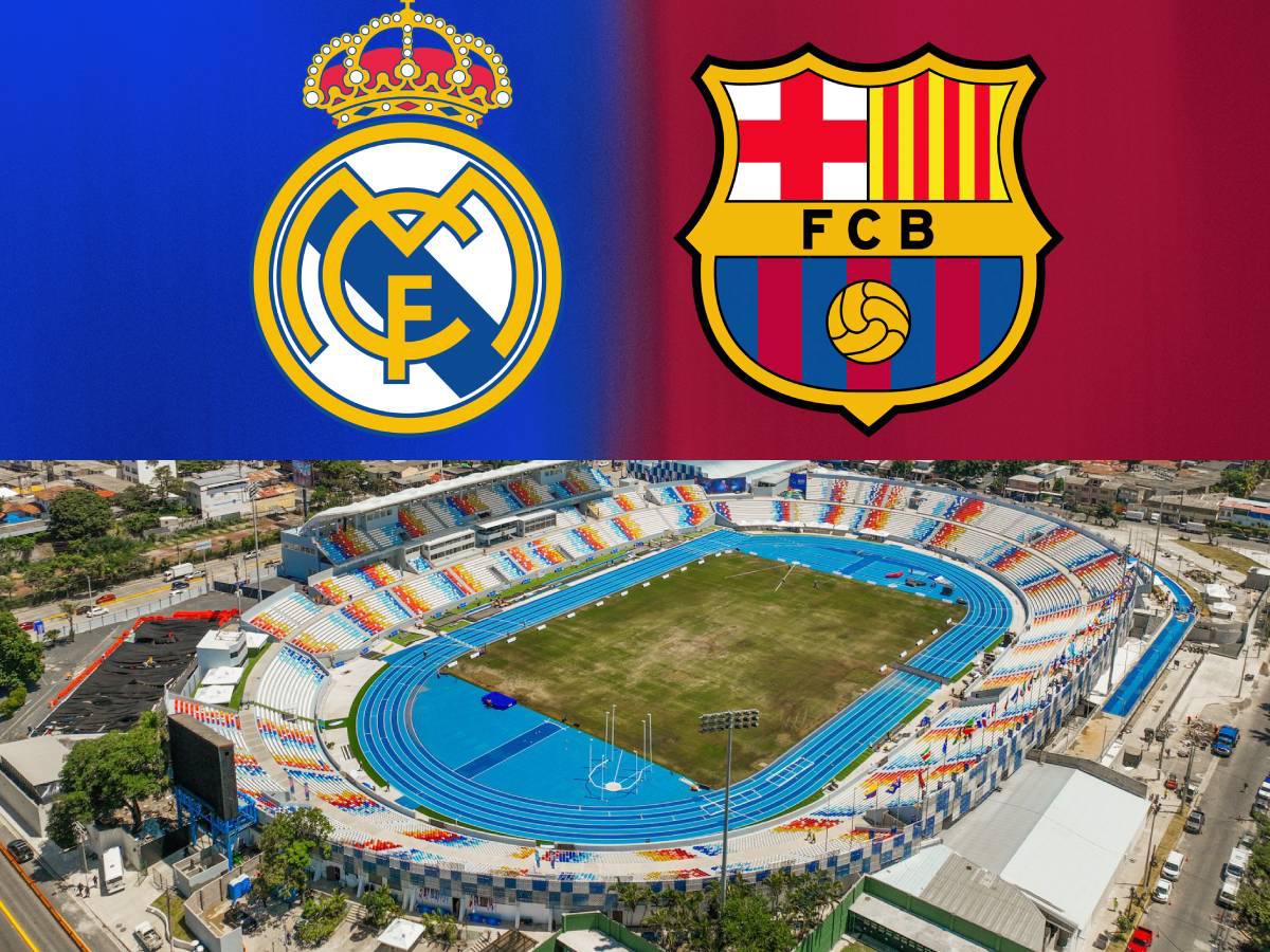 ¡Real Madrid vs Barcelona en Centroamérica! Las grandes figuras que estarán presentes: fecha, sede y horario oficial