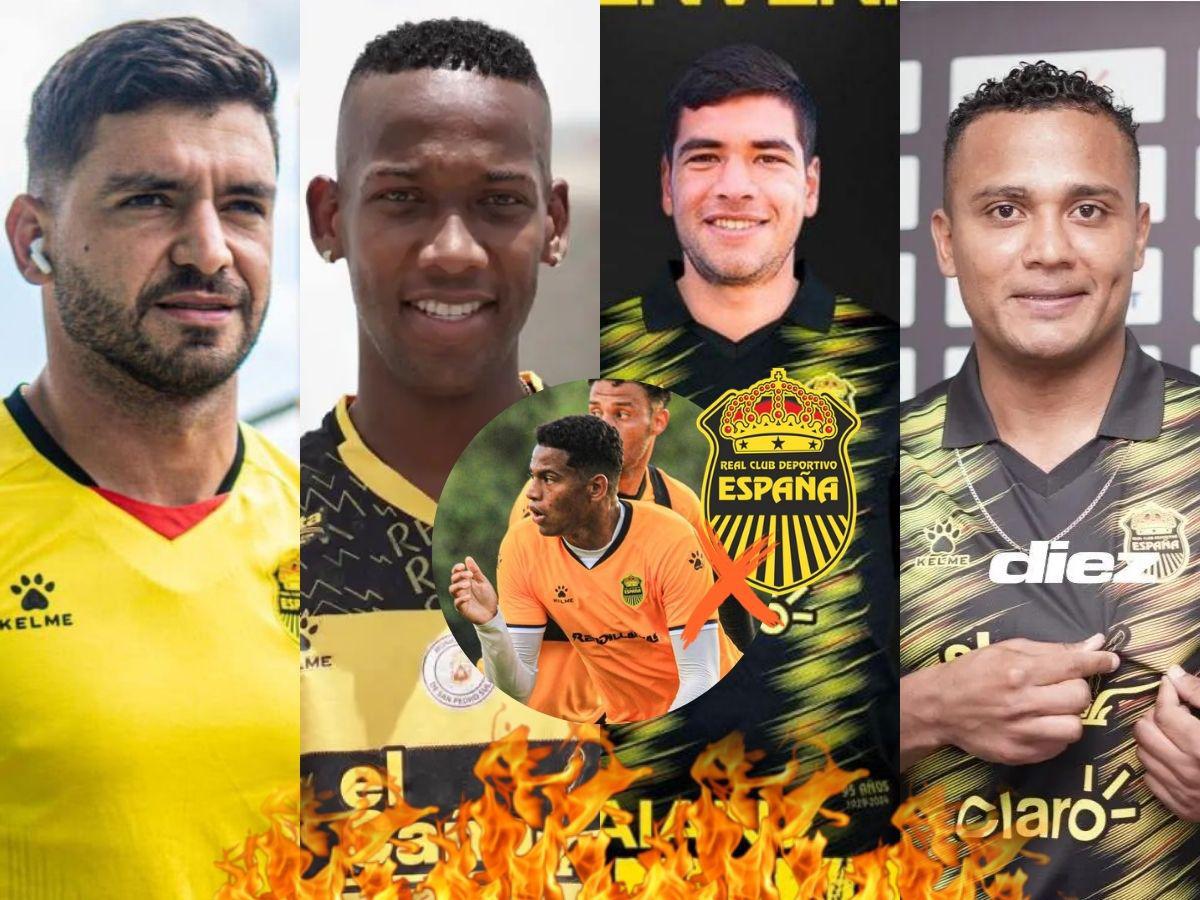 ¡Grandes fiascos en Real España! Los fichajes fallidos en la era de Jeaustin Campos: extranjeros decepcionaron