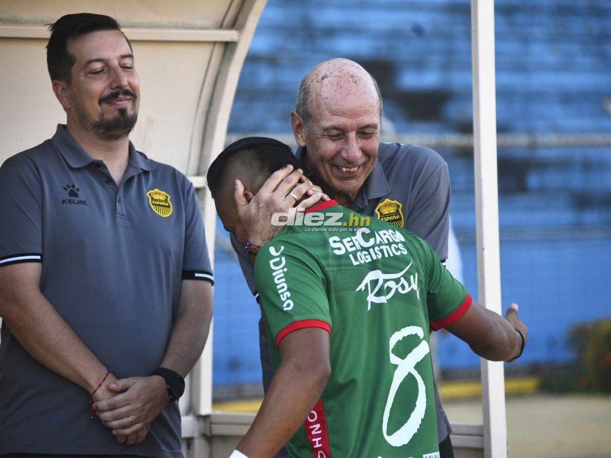 No se vio en TV: Tristeza en Marathón, Real España hizo una fiesta y las bellas chicas que se robó las miradas en el clásico