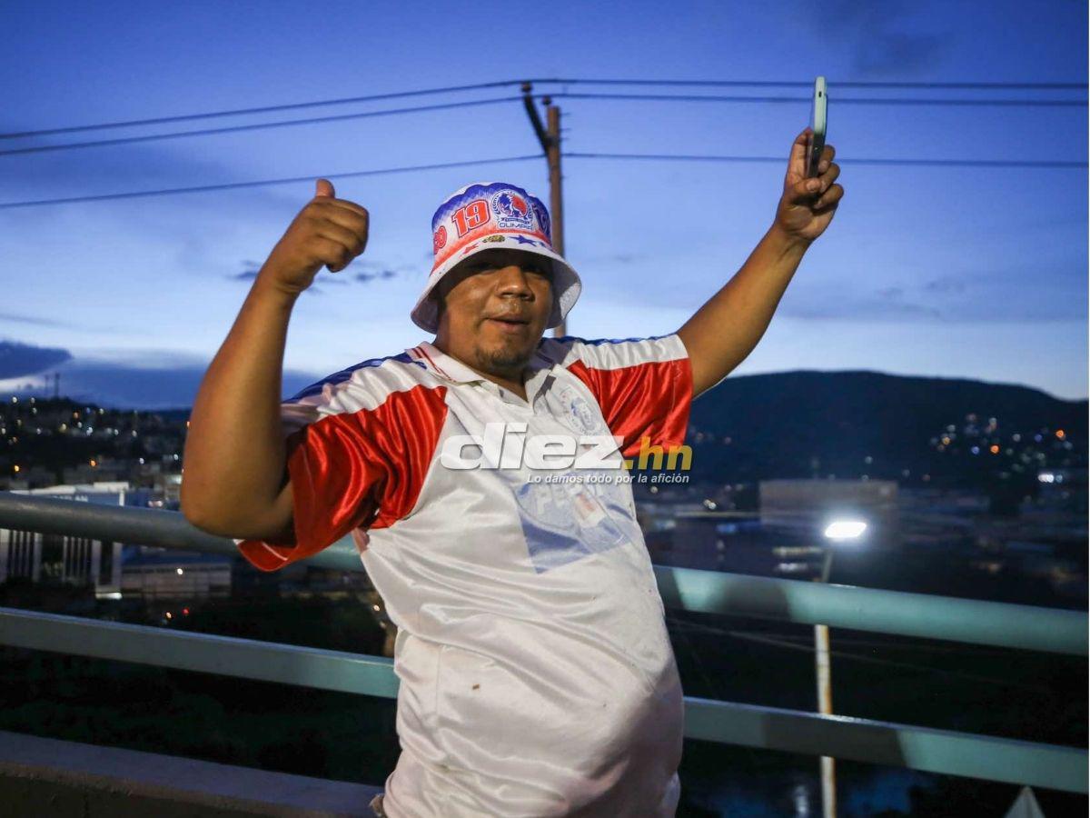 Descomunal show de la Ultra Fiel: así es el infierno que le preparó la afición de Olimpia al Antigua por Copa Centroamericana