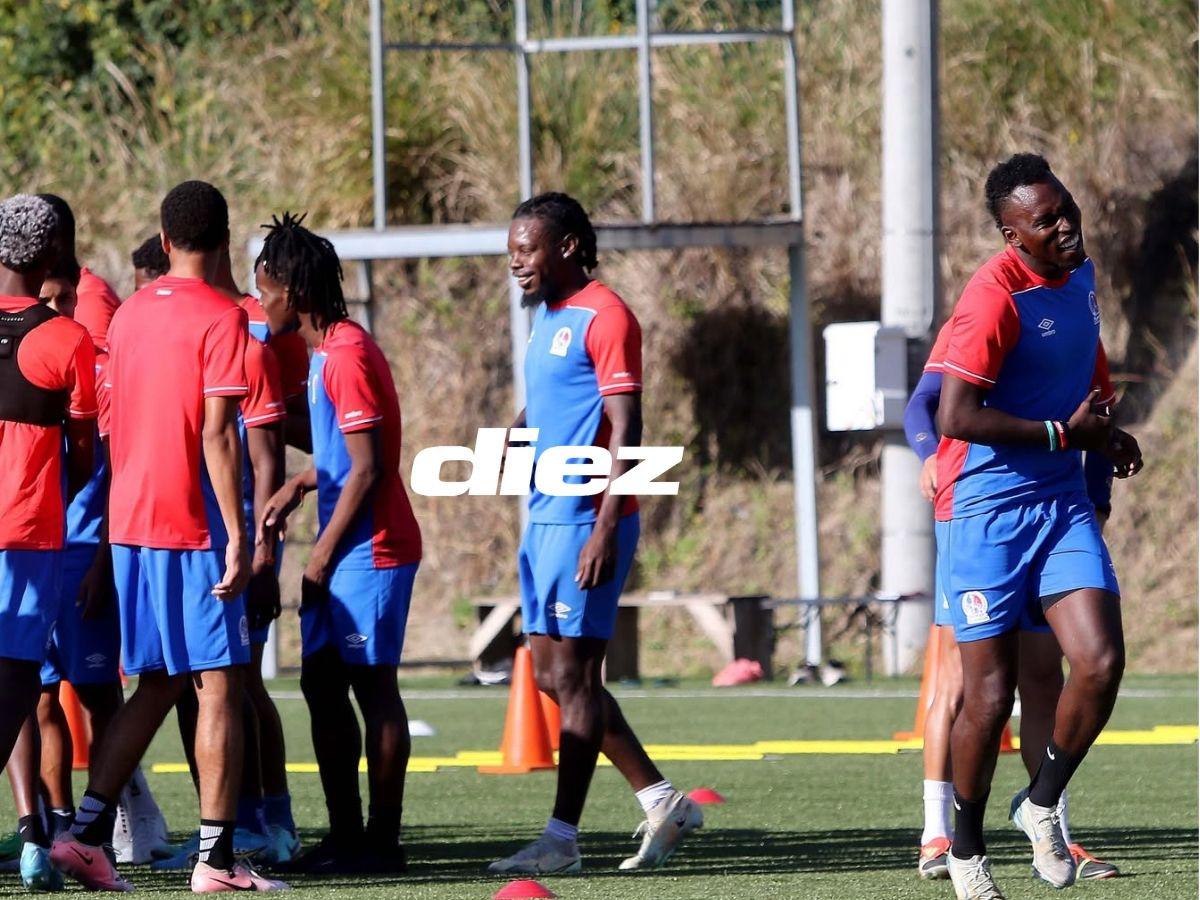 Curioso look en Olimpia, nuevos rostros y Elis a tope: así preparó el Rey de Copas su último entrenamiento previo al debut