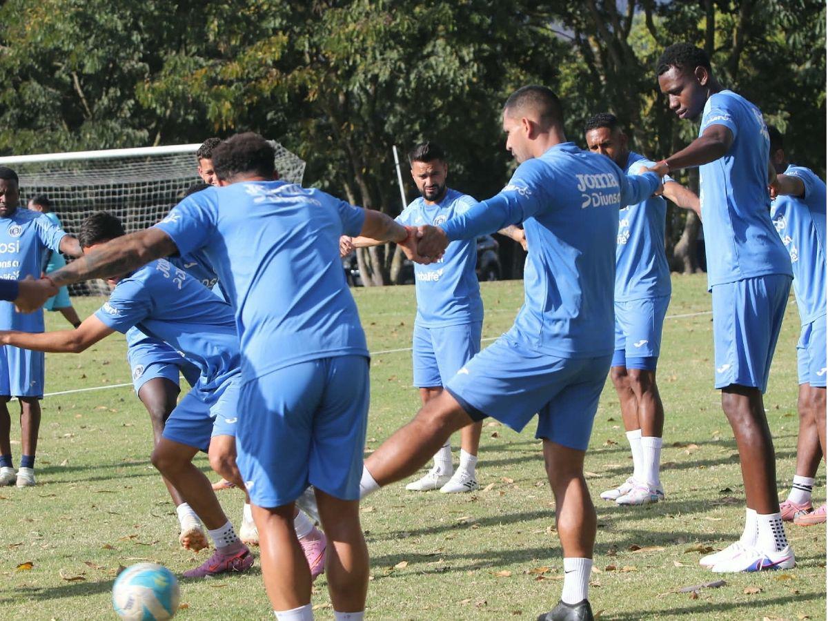 Lo que pasó con Droopy Gómez tras el accidente y Rodrigo de Olivera quiere perforar al Olimpia: así entrenó Motagua