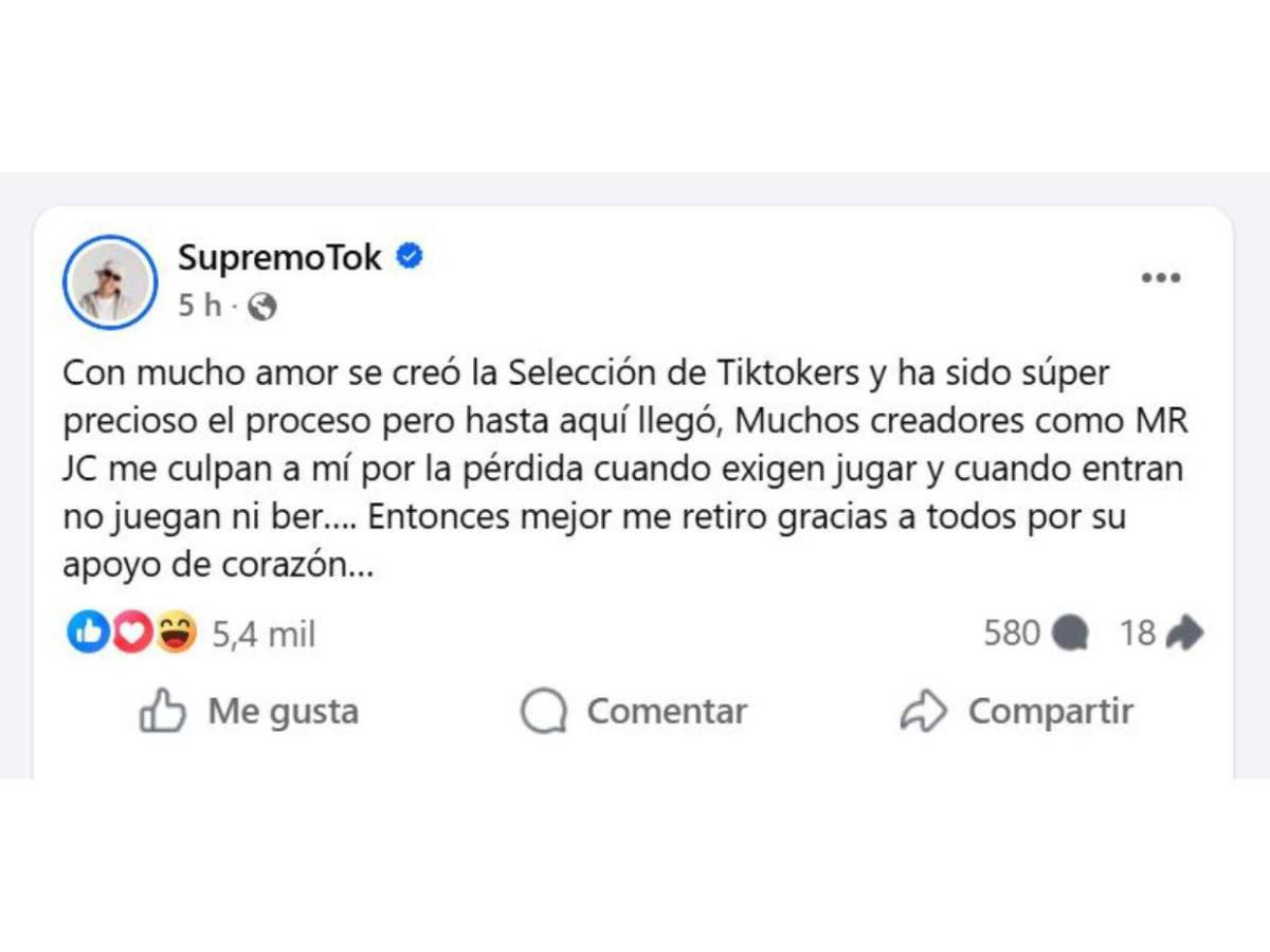 Supremo confirma lo que nadie esperaba de la 'H' tiktokera y revela lo impensado; sorprende con mensaje: Me culpan a mí...