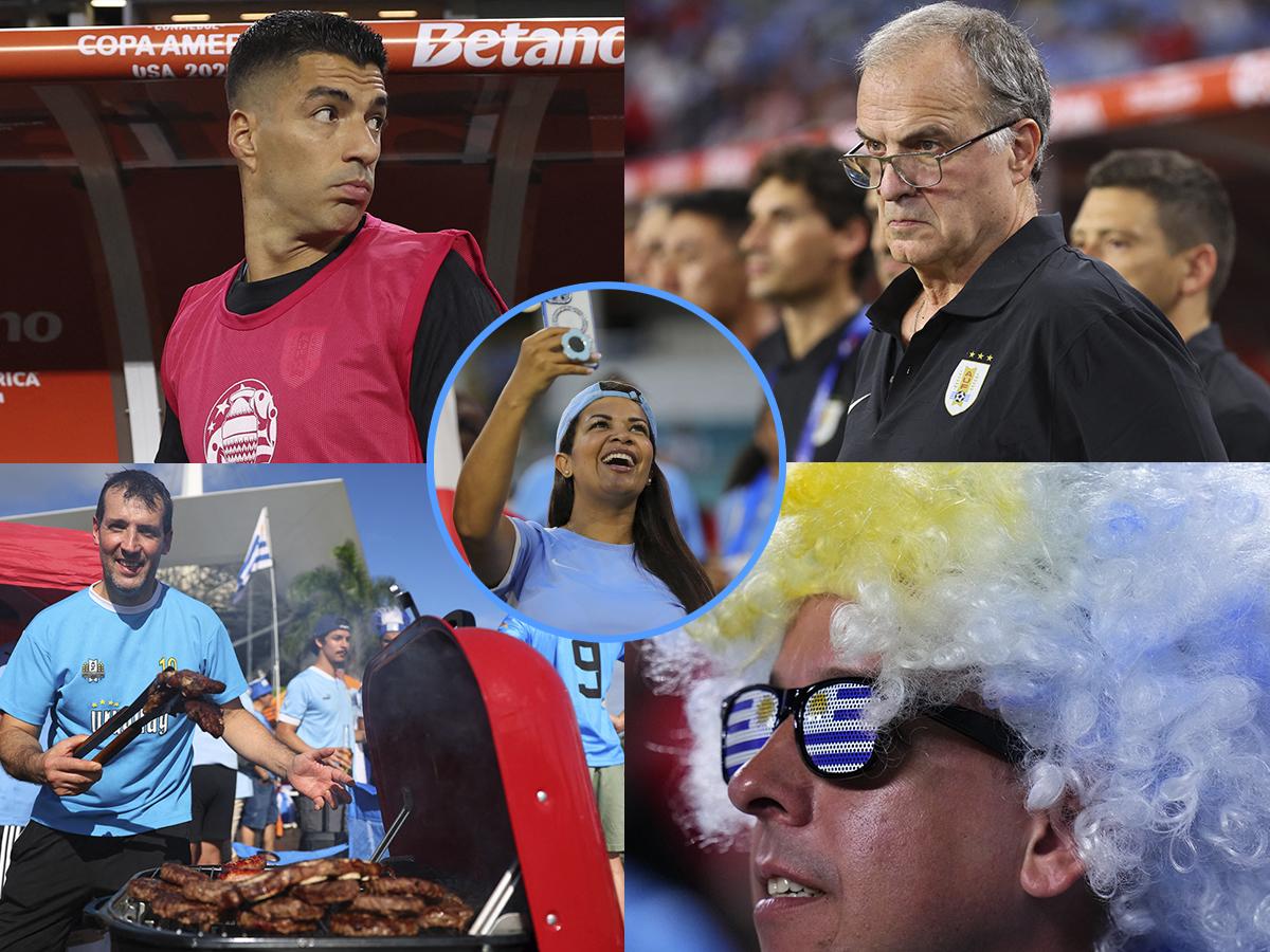 Bielsa y su reacción al ver a Christiansen, los campeones del mundo que vieron el Uruguay-Panamá y Suárez se percató