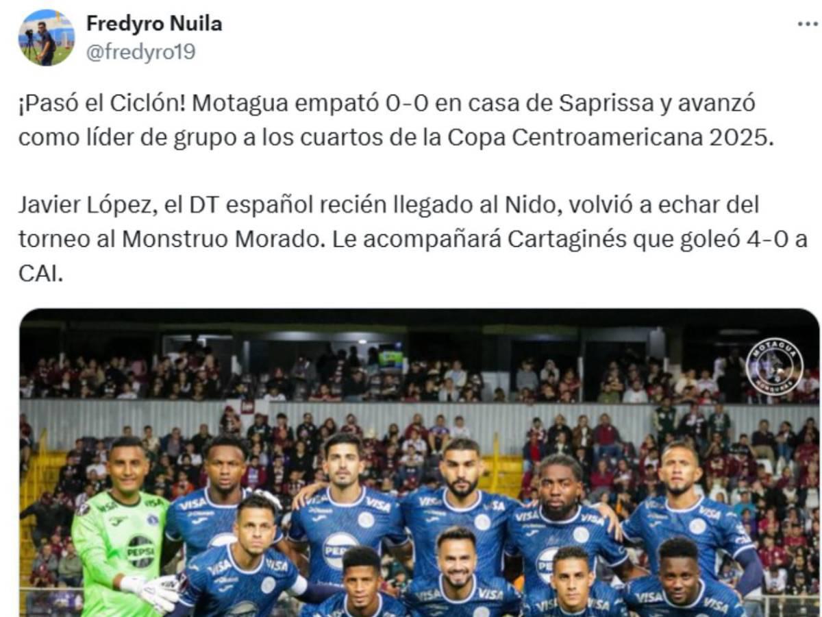 La burla de Motagua que no gusta en Concacaf, mano dura contra Saprissa y elogio a Javier López: ¿Qué hacen los olimpistas?