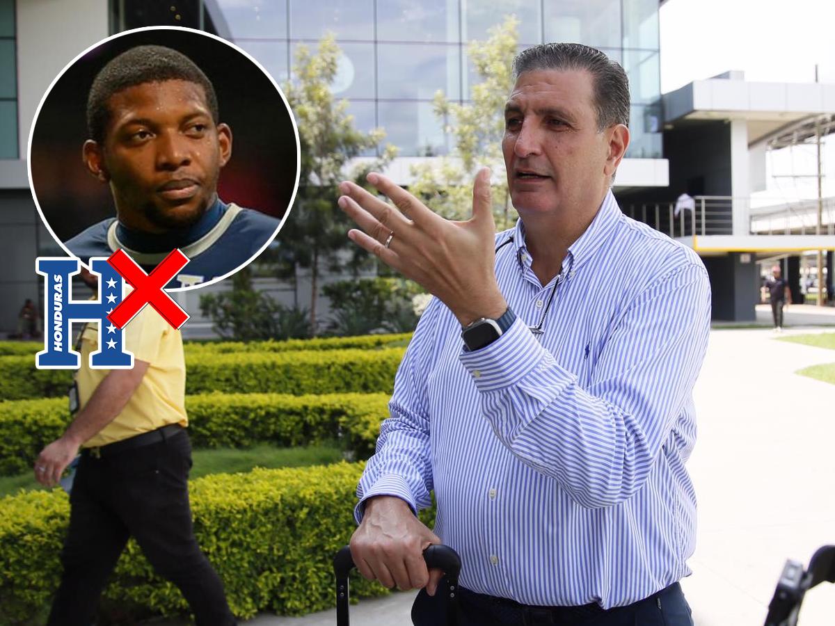 Federación de Fútbol de Honduras confirma la razón de la salida de Buba López de la concentración hondureña