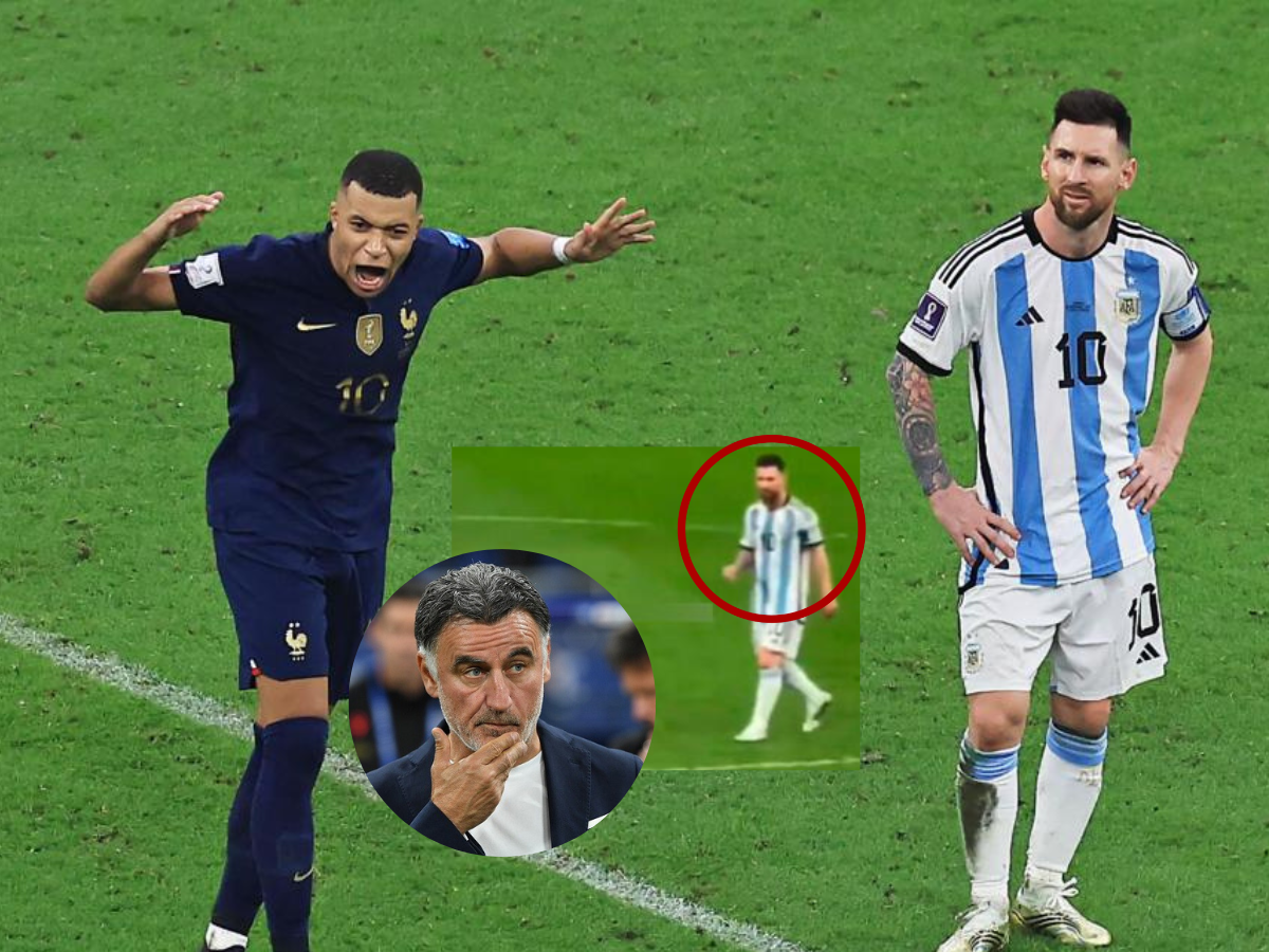 Entrenador del PSG da la cara y responde a la “polémica” entre Messi y Mbappé en la final del Mundial Qatar 2022
