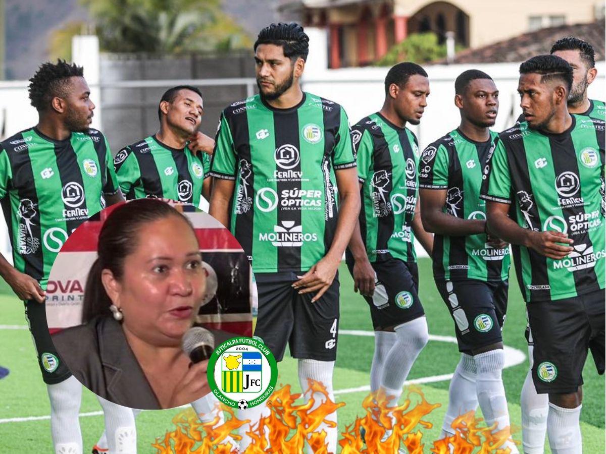 Martha Matute, abogada del Juticalpa FC: El club no debe salarios, y cumplió con los contratos