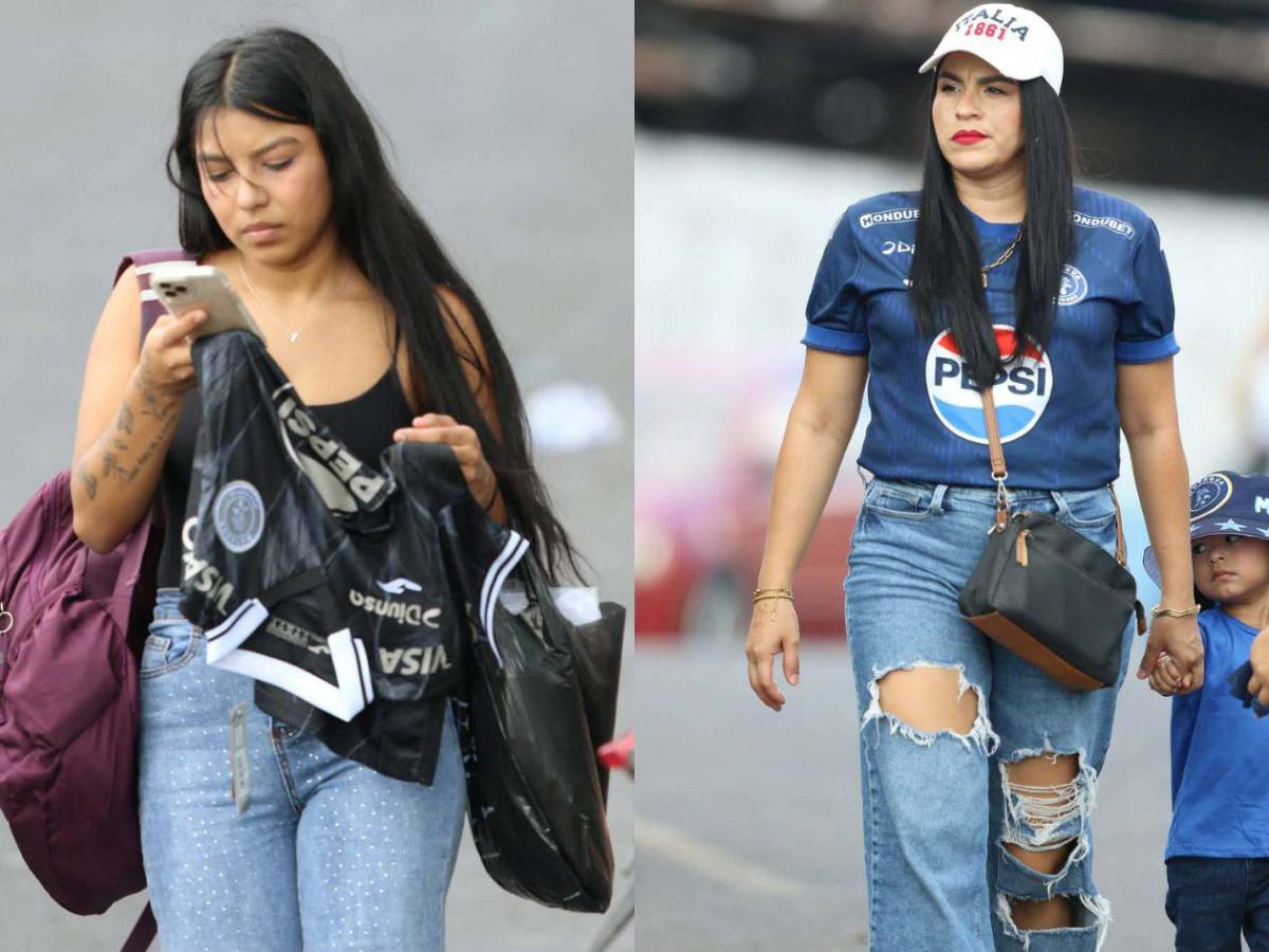 Barbie Policía robó suspiros: Las chicas del Motagua causan furor en la gran final
