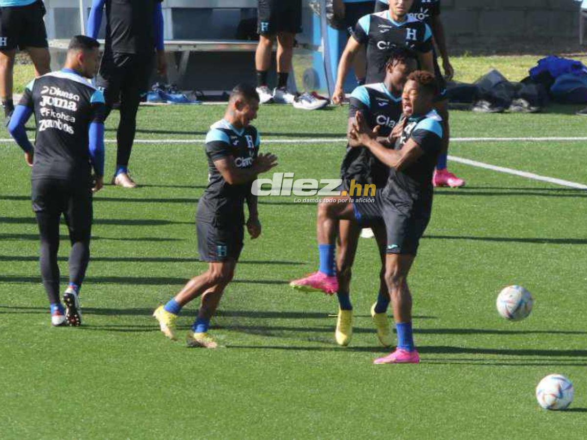 Los tres nuevos porteros de Honduras, el “susto” a Yeison Mejía y la curiosa selfie en el segundo microciclo de Reinaldo Rueda