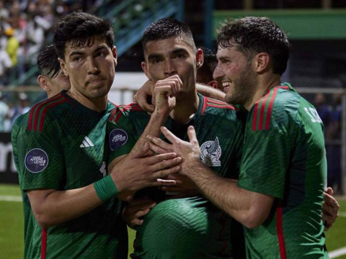 México sufre para derrotar a la débil Surinam en debut de Diego Cocca y se acerca al Final Four de la Nations League