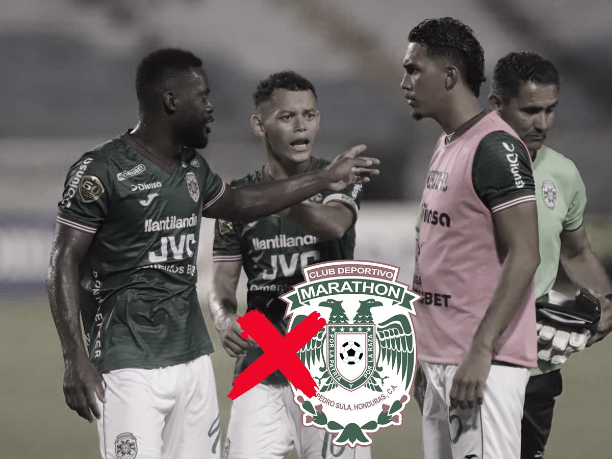 ¡Fracaso esmeralda! El Marathón de la Tota Medina, sin jugar, queda eliminado de la Copa Centroamericana 2024